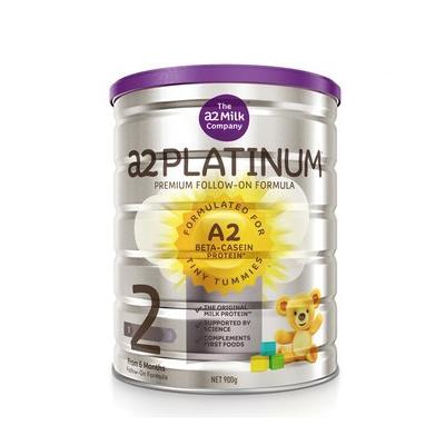 澳洲 A2 白金装婴儿奶粉2段 900克 两罐装 商品图0