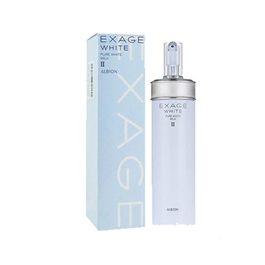 ALBION奥尔滨 EXAGE WHITE清新焕白渗透乳 II号 保湿型 200g 日本 商品图1