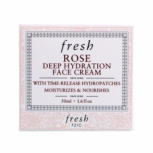 法国 FRESH馥蕾诗 玫瑰保湿润泽面霜 50ML / 100ML 商品图2