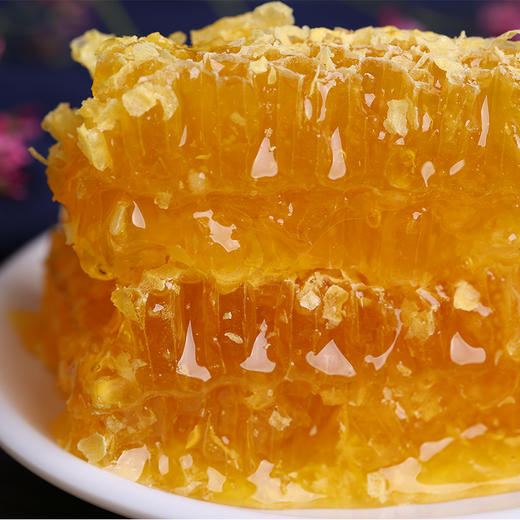 【常州馆】蜂巢蜜500g蜂巢蜜嚼着吃土蜂蜜纯正天然农家自产蜂窝蜜巢野生峰蜜 商品图4