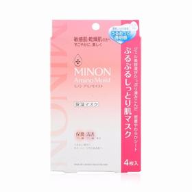 MINON 蜜浓 氨基酸滋润保湿锁水防御修护凝胶面膜 4片装 日本