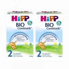 Hipp喜宝 婴幼儿奶粉 益生菌2段 600g 两盒装 德国 商品图0