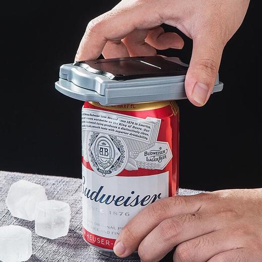 【易拉罐便携式开盖器】开罐盖起子多功能啤酒开瓶取碗器厨房餐饮用品 商品图3