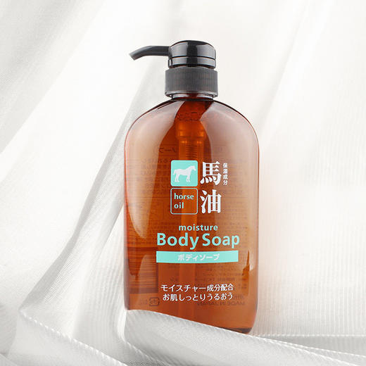 KUMANO熊野油脂 马油无硅油沐浴露 600ml 日本 商品图0