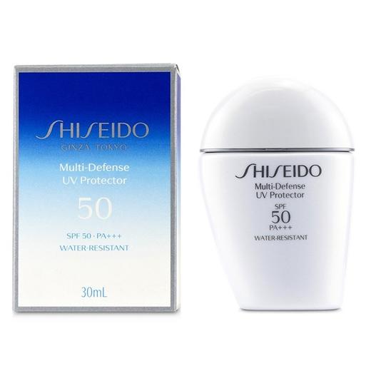 SHISEIDO资生堂 新艳阳夏臻效水动力面部防晒霜（白胖子）国际版 SPF50 30ML 日本 商品图2