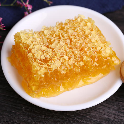 【常州馆】蜂巢蜜500g蜂巢蜜嚼着吃土蜂蜜纯正天然农家自产蜂窝蜜巢野生峰蜜 商品图2