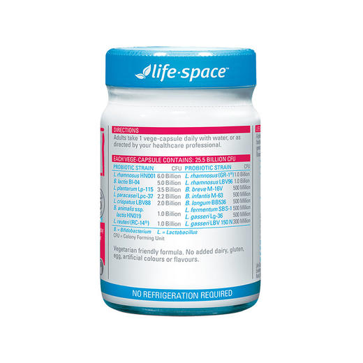 Life Space 孕妇孕期益生菌胶囊 50粒 澳大利亚 商品图2