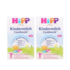 Hipp喜宝 婴幼儿奶粉 益生菌1+段 600g 两盒装 德国