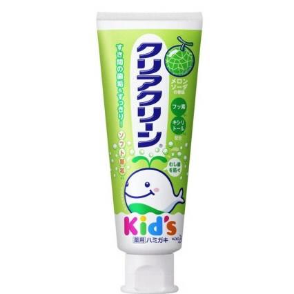 KAO花王 儿童木糖醇细微颗粒牙膏 哈密瓜味 70G 日本 商品图0
