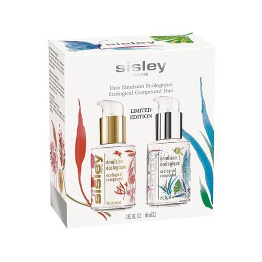 Sisley 希思黎 全能乳液套装 限量版 60ml+60ml 红蓝 法国 商品图0