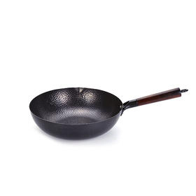 铁技Watahan 高纯铁锅30CM 32CM 炒锅 日本