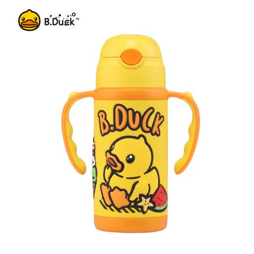 B.DUCK软胶两用保温水壶420ml 商品图0