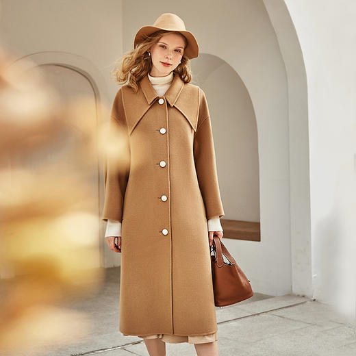 欧芮儿长毛呢外套 商品图3