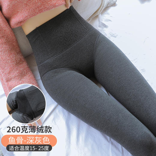 【塑形产后压力高腰收腹打底裤】加大码女外穿秋冬加厚加绒棉一体保暖连裤袜 商品图1