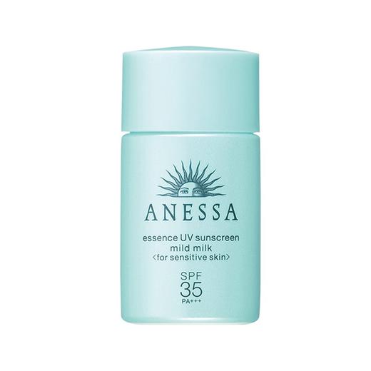 日本 SHISEIDO 资生堂 安耐晒防晒霜 蓝色儿童款 20ml 商品图0