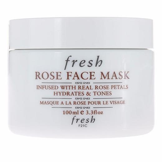 法国 FRESH馥蕾诗 天然玫瑰润泽保湿补水面膜 100ML 商品图2