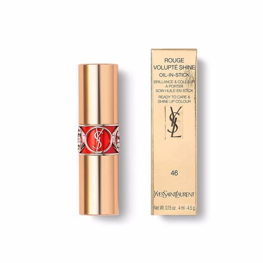 YSL圣罗兰 迷魅亮彩唇膏  圆管 46号色 4ML 法国 商品图2
