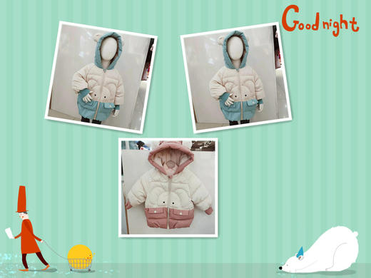 小以纯 羽绒服 货号，r904015006 商品图0