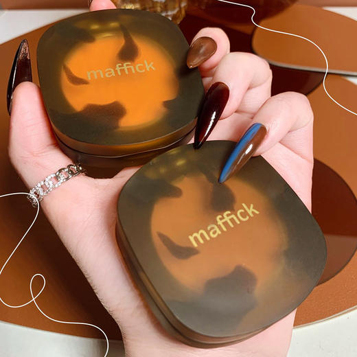 MAFFICK玛菲可琉璃高光腮红一体盘 粉质细腻自然立体修容平价胭脂 商品图1