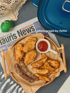 空气炸锅版下午茶轻食盘