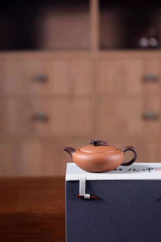 爆款牛转乾坤紫砂壶一壶两杯AB款 商品图2