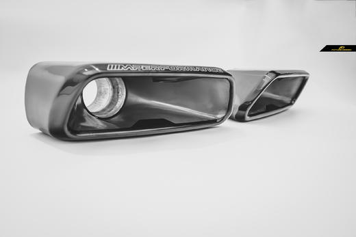 宝马BMW5系G30 G38 550高品质 钛黑尾嘴 商品图2