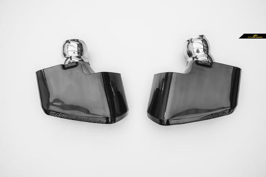 宝马BMW5系G30 G38 550高品质 钛黑尾嘴 商品图3