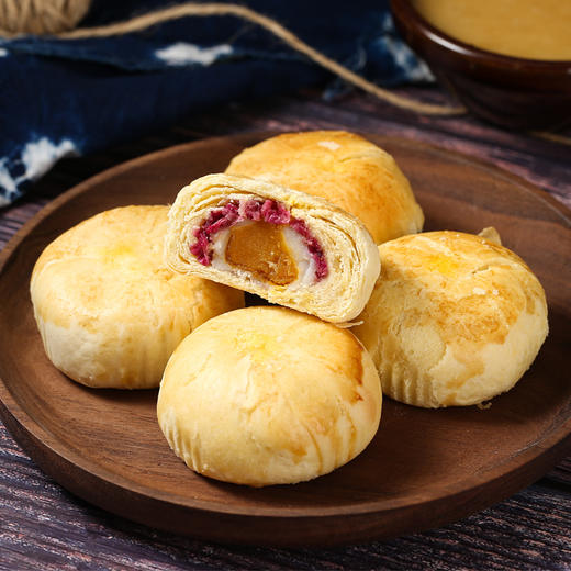 【花味道】云南特色产品  玫瑰鲜花蛋黄酥2盒装 商品图3