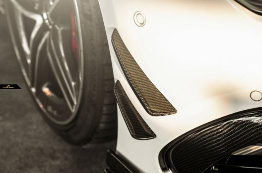 奔驰 W118 CLA45 FD GT 四件式 碳纤维 前杠风刀 商品图0