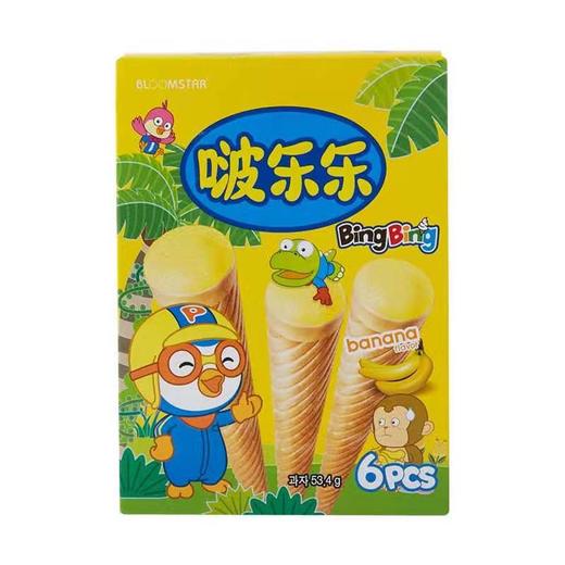 宝露露冰激凌型饼干香蕉味53.4g뽀로로bingbingbanana 53.4g 商品图0