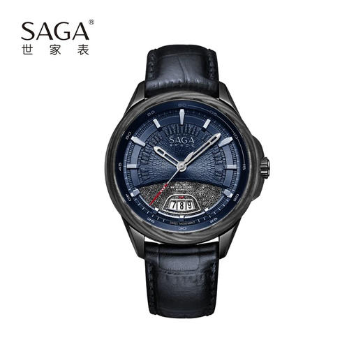 SAGA世家表2020新款手表男SPACE天宫探索系列石英机芯腕表送礼物 商品图0