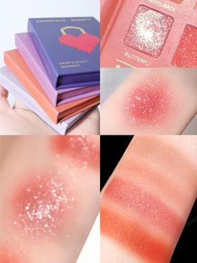 太上头了！蜜桃色的眼影就是坠好看的！