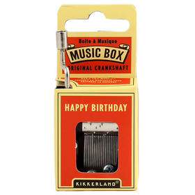 美国进口-Kikkerland手动发条音乐盒八音盒创意生日礼物—无备注随机发货-会员6折