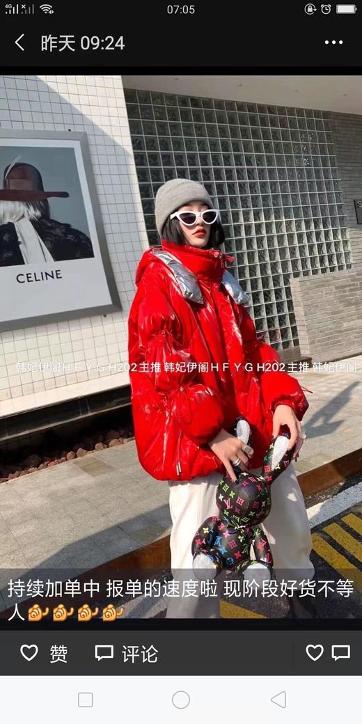 韩妃伊格羽绒服 商品图1