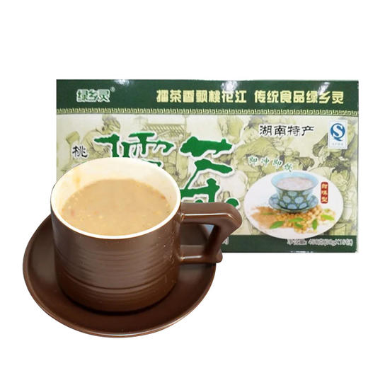 【益阳特产】绿乡灵擂茶甜味450g/盒 萃取五谷精华 真材实料 商品图1