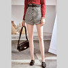 欧芮儿格子休闲裤女春季新款高腰显瘦简约百搭复古经典洋气短裤子 商品缩略图0