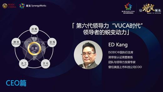 第六代领导力“VUCA时代”  领导者的蜕变动力——ED 商品图0
