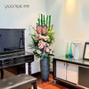 仿真花大束落地假花客厅大花瓶插花套装饰花高档欧式美式别墅摆件 商品缩略图1