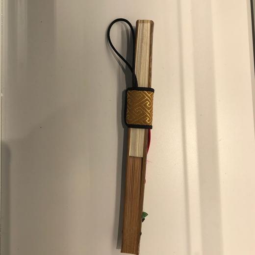 梅鹿竹扇子 商品图0