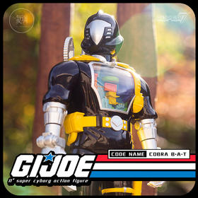 现货 Super7 特种部队 限定版 GI Joe B.a.t 复古 摆件 Super Cyborg