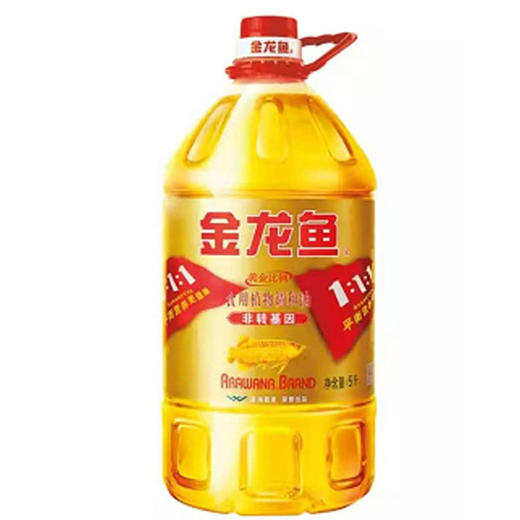 【75.9元/桶】金龙鱼非转基因第二代调和油5L（0200268） 商品图0