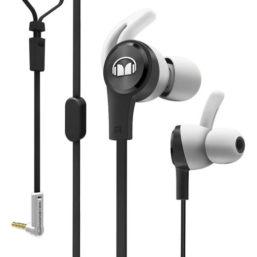 19人砍价团，0元抢购魔声耳机入耳式有线控带耳麦运动音乐耳机黑色 商品图1