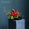 新中式禅意高档仿真花假花餐厅商场酒店茶几客厅玄关装饰花摆设件 商品缩略图1