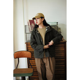 LabU/KZ-7油蜡布钓鱼连帽夹克