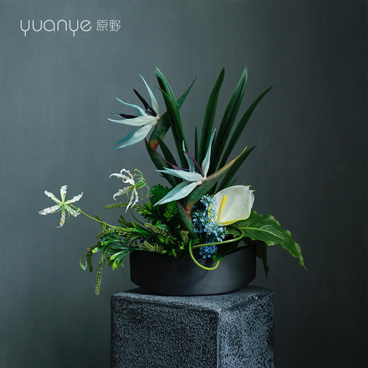 新中式田园风高档仿真花假花样板房酒店前台客厅玄关装饰花摆设件 商品图1