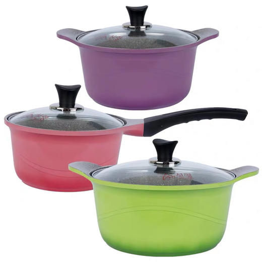 韩国进口-ERMER 双耳锅 -紫色-24cm-电磁炉通用-图片供参考-会员8折 商品图1