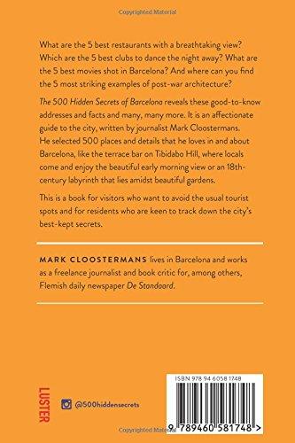 500 Hidden Secrets of Barcelona, The,巴塞罗那的500个秘密   旅行 商品图1