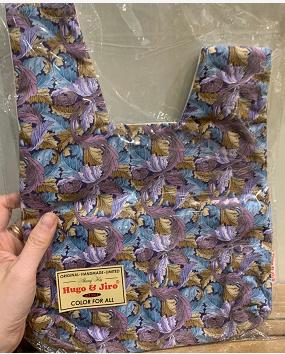 HUJI祤集套结手提包插画叶子蝴蝶 商品图1