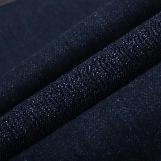 口袋格纹拼接小脚牛仔裤 商品图3