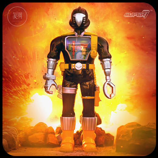 现货 Super7 特种部队 限定版 GI Joe B.a.t 复古 摆件 Super Cyborg 商品图1